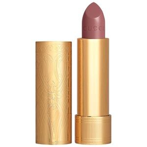 New Gucci Long Lasting Satin Lipstick - 104 Penny Beige - hazelnut beige satin